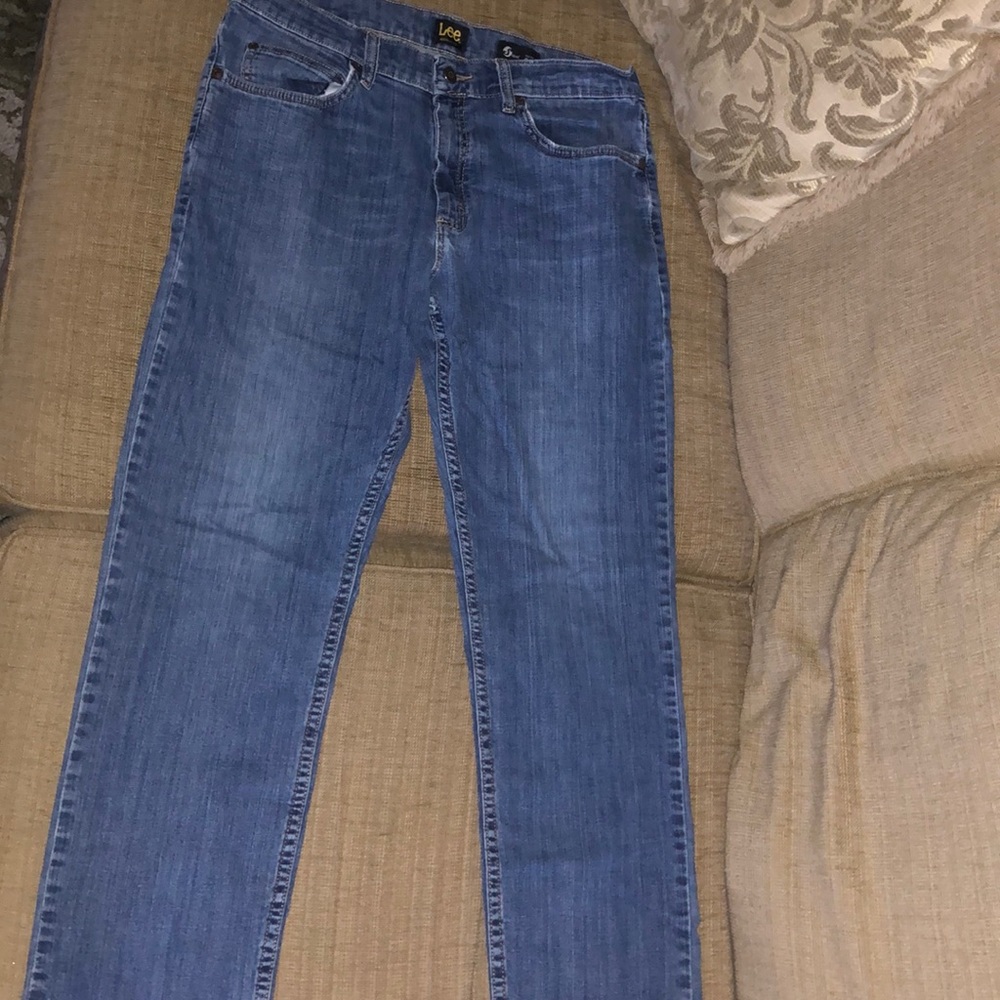 mens Lee regular fit jeans 33x32